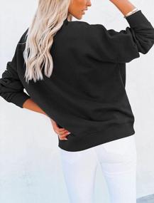 img 3 attached to Stay Comfortable And Casual With Minclouse'S Long Sleeved Mock Turtleneck Sweatshirt - Perfect For Daily Wear