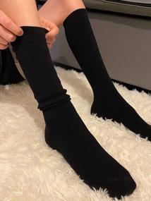 img 1 attached to Premium Quality Knee High Uniform Socks - Set Of 3 For Boys And Girls With Versatile Use