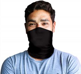 img 4 attached to Lightweight PURIAN Neck Gaiter Face Mask For Sun, Wind, And UV Protection