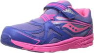 saucony girls baby ride sneaker girls' shoes : athletic логотип