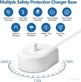 img 1 attached to Toothbrush Replacement Inductive Waterproof Environmental