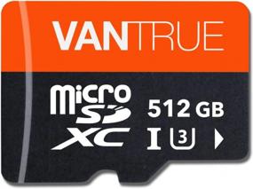 img 4 attached to High-Speed 512GB MicroSDXC UHS-I U3 Card For 4K UHD Video Recording And Monitoring With Adapter - Ideal For Dash Cams, Body Cams, And Security/Surveillance Cams