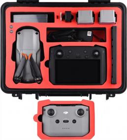 img 4 attached to DJI Mavic Air 2 2S Fly More Combo Smart Controller Waterproof Hard Carrying Case Storage Suitcase Protective Travel Box