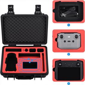 img 1 attached to DJI Mavic Air 2 2S Fly More Combo Smart Controller Waterproof Hard Carrying Case Storage Suitcase Protective Travel Box