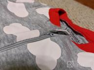 img 1 attached to Comfortable And Stylish Baby Footed Pajamas For Boys And Girls - Long Sleeve Cotton Toddler Onesies review by John Hill