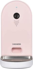 img 4 attached to 📷 DOGNESS WiFi Smart Camera Feeder - Large Capacity App Control Pet Food Dispenser with WiFi, Portion Control, Voice Recording, Camera, Timer Programmable (Pink) - 6.5Lbs