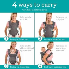 img 3 attached to 👶 Advanced 4-in-1 Infantino Flip Carrier