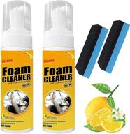 🍋 2pcs multi-surface foam cleaner spray - lemon flavored, for kitchen, bathroom, car and house - 100ml each logo