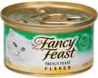 fancy feast flaked trout gourmet logo