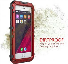 img 2 attached to IPhone6S Metal Case Waterproof Diving Protection Cover Dustproof Shockproof Outdoor Sports Special Mobile Phone Case Strong And Sturdy For Iphone6S&6 (Red, Iphone6/6S)