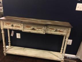img 6 attached to Elegant And Chic: Discover The Beauty Of Pulaski Juliet Console Table
