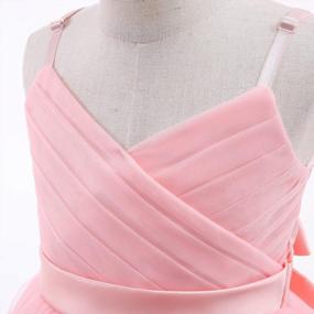 img 1 attached to Stunning Sleeveless Embroidered Princess Dresses For Girls: NNJXD'S Prom Ball Gown Collection