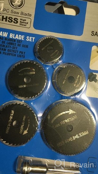 img 1 attached to 7Pcs HSS Steel Circular Saw Blades Cutting Discs Cut-Off Wheel Set For Dremel Rotary Tool By Oudtinx - SEO Optimized review by Julpikz Bellemy