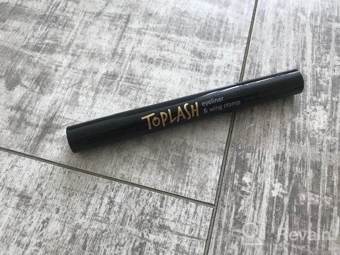 img 1 attached to Toplash Wing Stamp Eyeliner - Black Shade: Enhance Your Eyes with Instant Winged Effect review by Jhalak Mehra ᠌