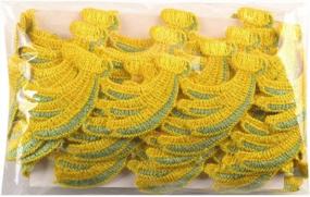 img 4 attached to 3-Yard Designer Banana Lace And Trims For Sewing And Craft Projects By EZthings® - Perfect For Decorating