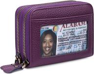 goiacii genuine leather wallet blocking women's handbags & wallets at wallets logo