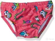 👶 swim diaper solid for baby girls - upf 50+ protection by baby banz логотип