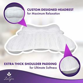 img 2 attached to Luxuriate In Blissful Bath With ZenTyme'S 12-Pack Bath Pillow & Eucalyptus Shower Steamers - Gift Yourself 6-Pack Relaxation Set!