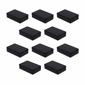 img 4 attached to Fielect 10Pcs Dustproof Electronic Junction Box Plastic Enclosure Project Box For Electronic Projects ABS Black 2.76 X 1.77 X 0.71 Inch