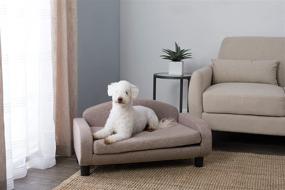 img 1 attached to 🐾 Modern Pet Sofa - Paws & Purrs