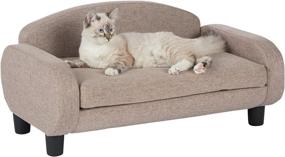 img 4 attached to 🐾 Modern Pet Sofa - Paws & Purrs