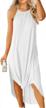 grecerelle women's loose casual sundress halter sleeveless long dress side slit maxi dresses logo