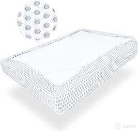 img 3 attached to 🛏️ Чехол-юбка для коробчатых кроватей King Box Spring - Покрытие под матрасное основание - Легкая установка на эластичную юбку, устойчивая к морщинам, прочная 4 стороны - Обновляет и защищает юбку-спинку базы кровати