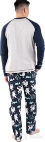 img 3 attached to 🐻 Yeti for Bed: Coordinated Pajama Sets for Adults, Kids, and Infants by Lazy One