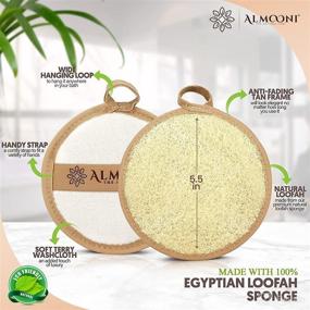 img 3 attached to 🌿 Revitalize Your Skin with Almooni Premium Egyptian Exfoliating Scrubber for Personal Care