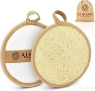 🌿 revitalize your skin with almooni premium egyptian exfoliating scrubber for personal care логотип