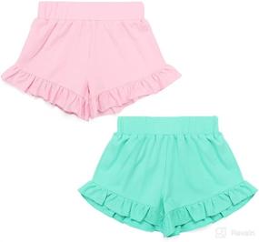 img 1 attached to Coralup Ruffles Cotton Shorts Months Apparel & Accessories Baby Girls and Clothing