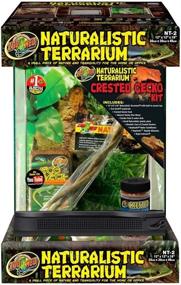 img 1 attached to 🦎 Enhance Your Crested Gecko's Habitat with Zoo Med Naturalistic Terrarium Kit