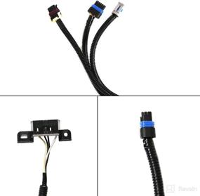 img 2 attached to 🔌 Enhanced LS Stand Alone Wire Harness with 4L60E Drive by Cable, Upgraded 60A Relay, and EV1 Fuel Injector Connectors - Compatible with 1997-2006 GM DBC LS1 Vortec 4.8L 5.3L 6.0L Engines, Supports EV1 EV6 - Contact us for more details (4L60E)