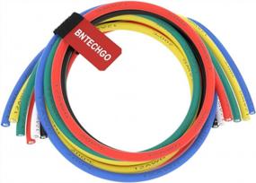 img 4 attached to 12 AWG Silicone Wire Kit - 6 Colors 10 Ft Each Stranded Tinned Copper Flexible BNTECHGO