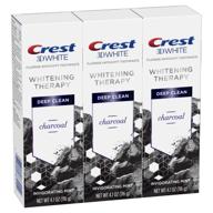 invigorating oral care with crest charcoal whitening toothpaste logo