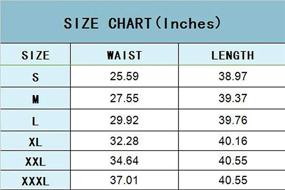 img 1 attached to 👗 Sinono Womens Chiffon Vintage Ankle Length Skirts - Stylish Women's Clothing