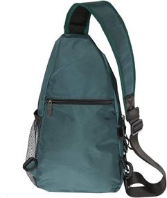 img 2 attached to 🎒 Vanlison Sling Backpacks: Ergonomic Shoulder Crossbody Bags for Outdoor Travel & More