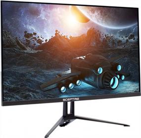 img 3 attached to Sceptre DisplayPort FreeSync Speakers E248B FPT168S 165Hz, Blue Light Filter, Built-In Speakers, Frameless, ‎E248B-FPT168S, HD, HDMI