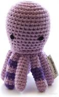 🐙 cheengoo organic crocheted octopus rattle: stimulating sensory toy for babies logo