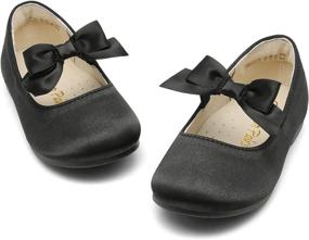 img 1 attached to DREAM PAIRS Sophia 22 Adorables Ballerina Girls' Shoes : Flats