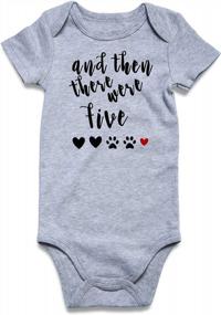 img 4 attached to BFUSTYLE Infant Romper Bodysuit With Amusing Print For Baby Boys And Girls - Sizes 0 To 18 Months