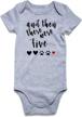 bfustyle infant romper bodysuit with amusing print for baby boys and girls - sizes 0 to 18 months logo