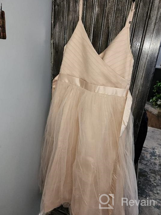 img 1 attached to Glamulice Bridesmaid Wedding Pageant Dresses Girls' Clothing for Dresses review by Paula Turner