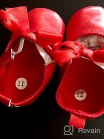 img 8 attached to Exquisite Enteer Girls Retro Leather Button Girls' Shoes: Elevate Your Style