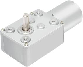 img 3 attached to Powerful And Efficient AZSSMUK 12V DC Worm Geared Motor With High Torque And 6Mm Female Shaft