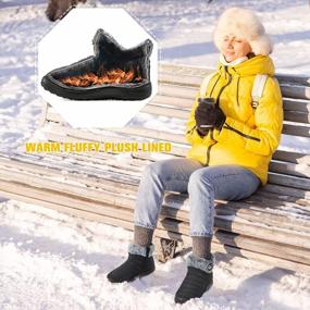 img 3 attached to Stay Warm And Comfortable With These Waterproof Women'S Winter Boots