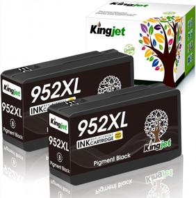 img 4 attached to Перезаправляемый картридж Kingjet HP 62 XL Ink (2 черные) - совместим с OfficeJet 200, 250, Envy 7640, 5540, 5660, 5640, 5661, 5643, 7645, 5663, 5642, 5644, 5549, 5740, 5745, 5746, 8040 - 2 штуки