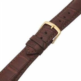 img 1 attached to 🕒 Optimized Hadley Roma Leather Watch Strap Color