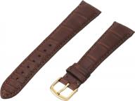 🕒 optimized hadley roma leather watch strap color logo