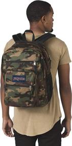 img 2 attached to 🎒 JanSport Big Student Backpack, Surplus Camo, One Size